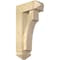 Ekena Millwork Westlake Arts and Crafts Rough Sawn Bracket w/ Offset Brace, Douglas Fir, 6"W x 14"D x 26"H BKT0604X14X26WTL03RDF - alternate 1